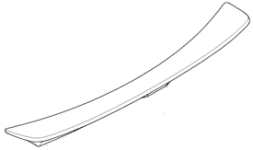 Rear spoiler